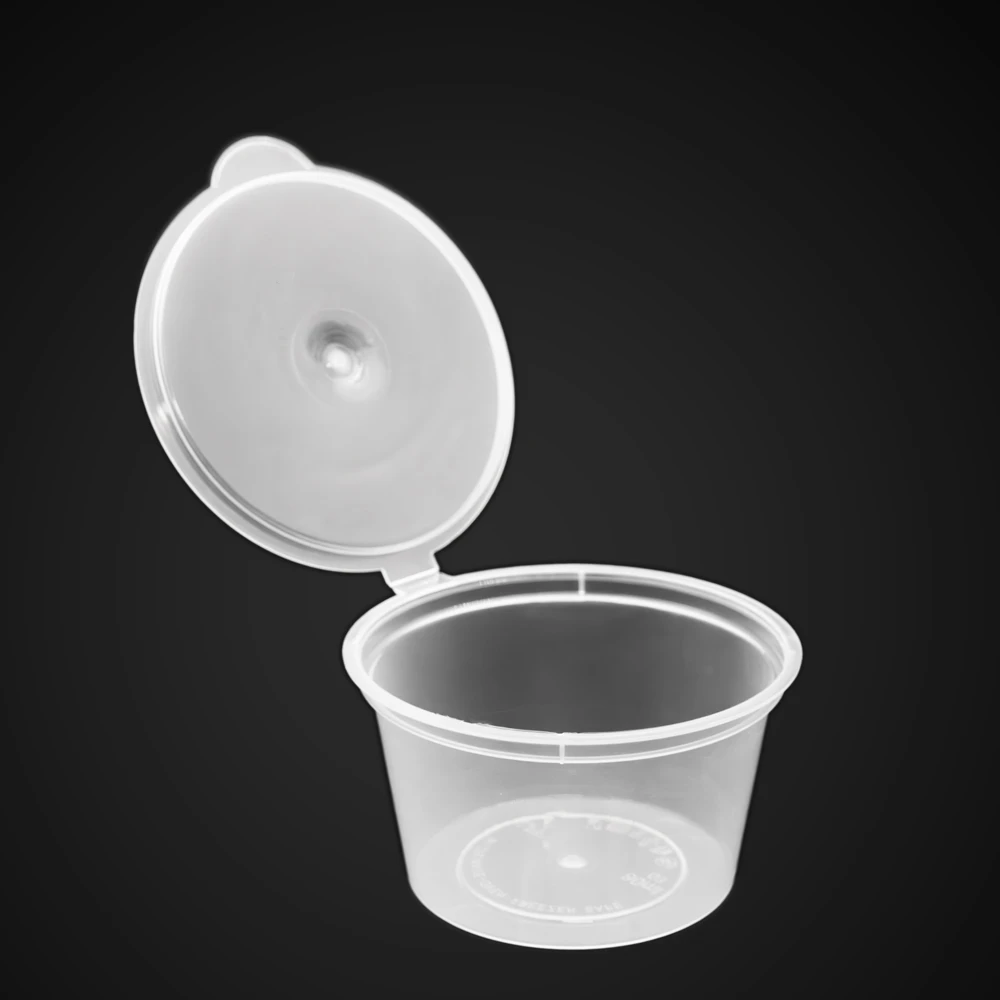 450ml Round PP Bowl with Attached Lid
